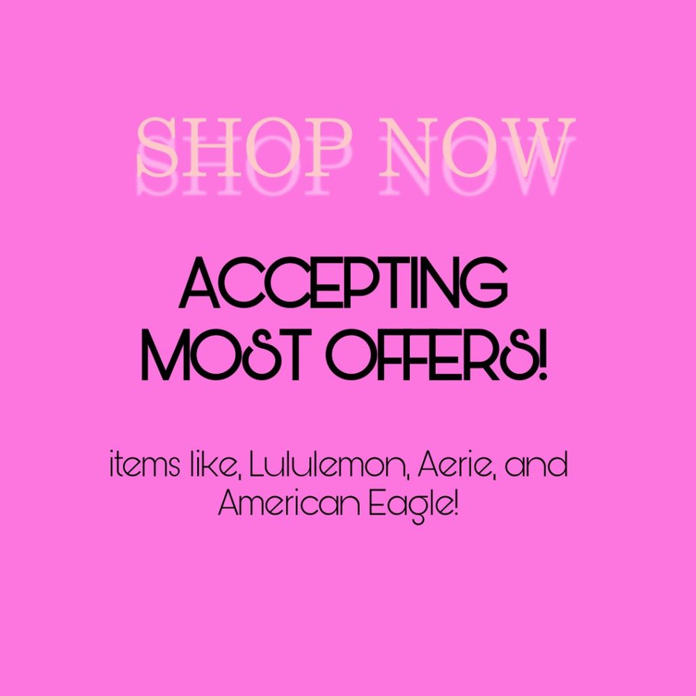 ACCEPTING MOST OFFERS! DISCOUNTING TO LIKERS, GREAT PRICES